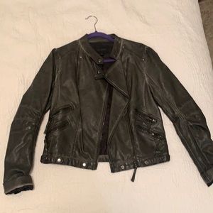 Leather jacket